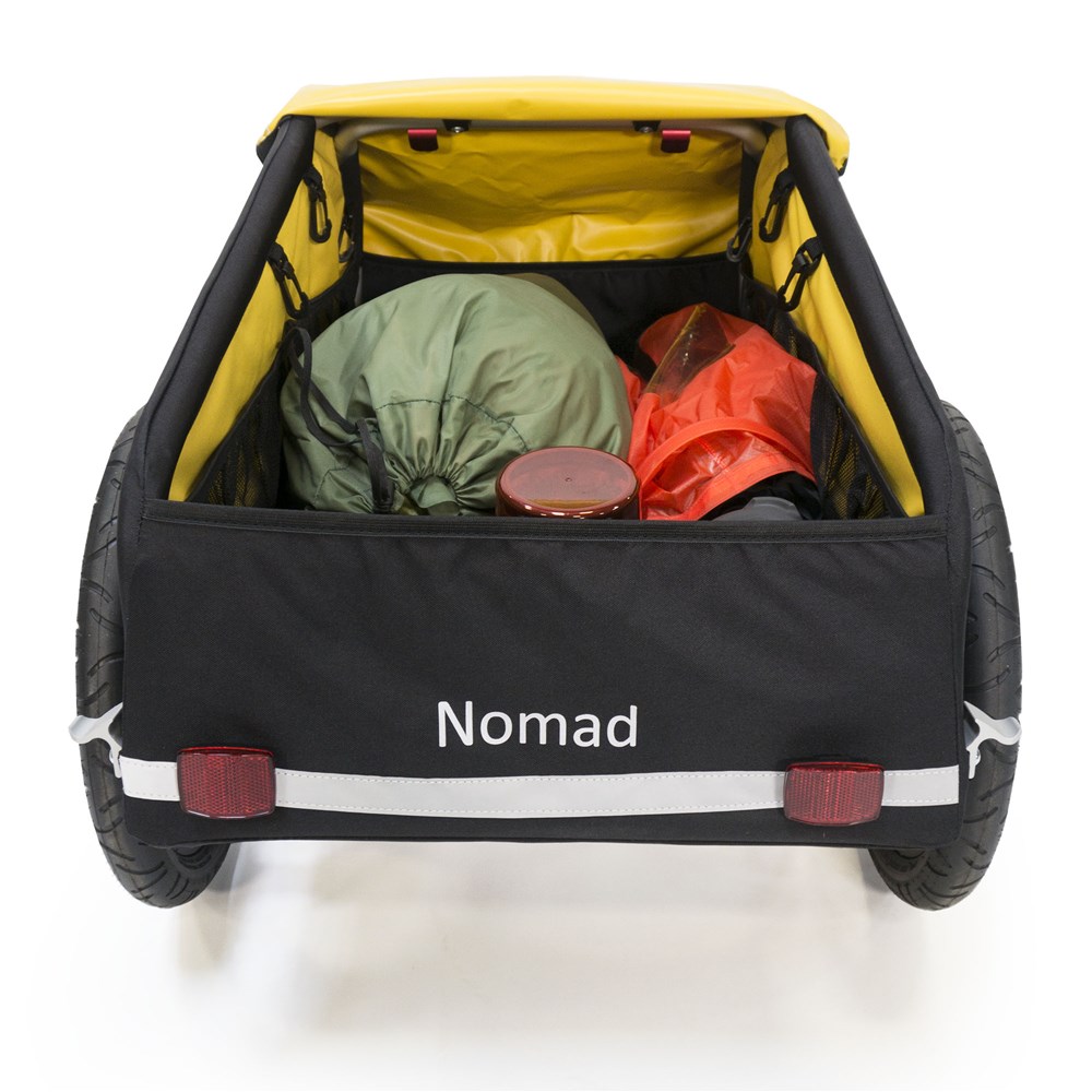 Remorque Vélo Cargo Burley Nomad - 45kg Capacité, étanche, Pliable - Pour Voyage Et Exploration